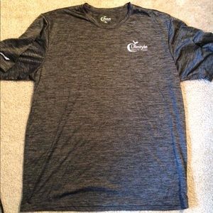 Grey X-Large Dry Fit Workout Top. Never worn.